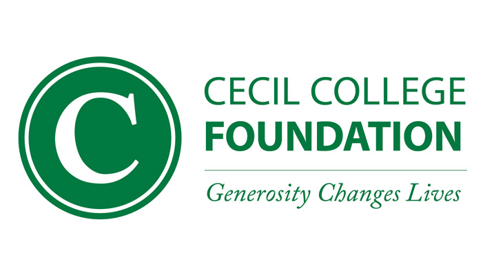 Cecil College Foundation logo with tagline, "Generosity Changes Lives."