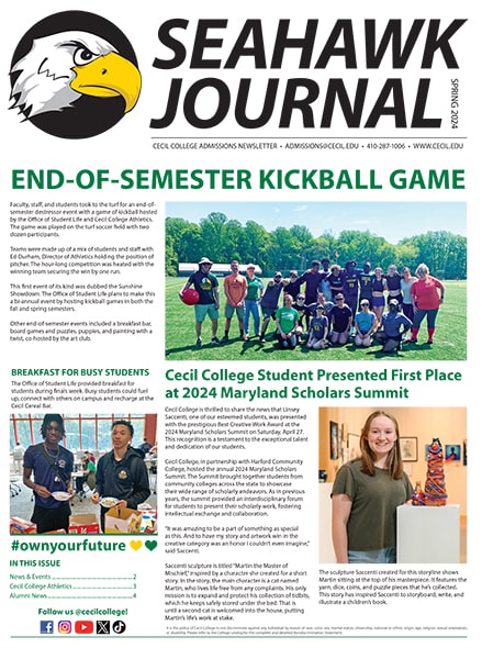 Seahawk Journal cover.